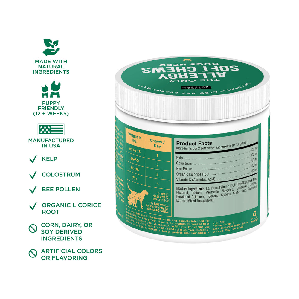 
            
                Load image into Gallery viewer, allergy soft chew supplements for dogs
            
        