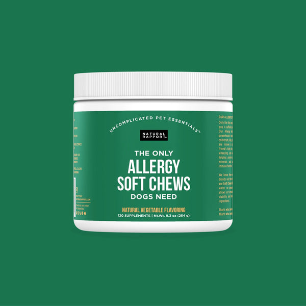 The Only Allergy Soft Chews Dogs Need