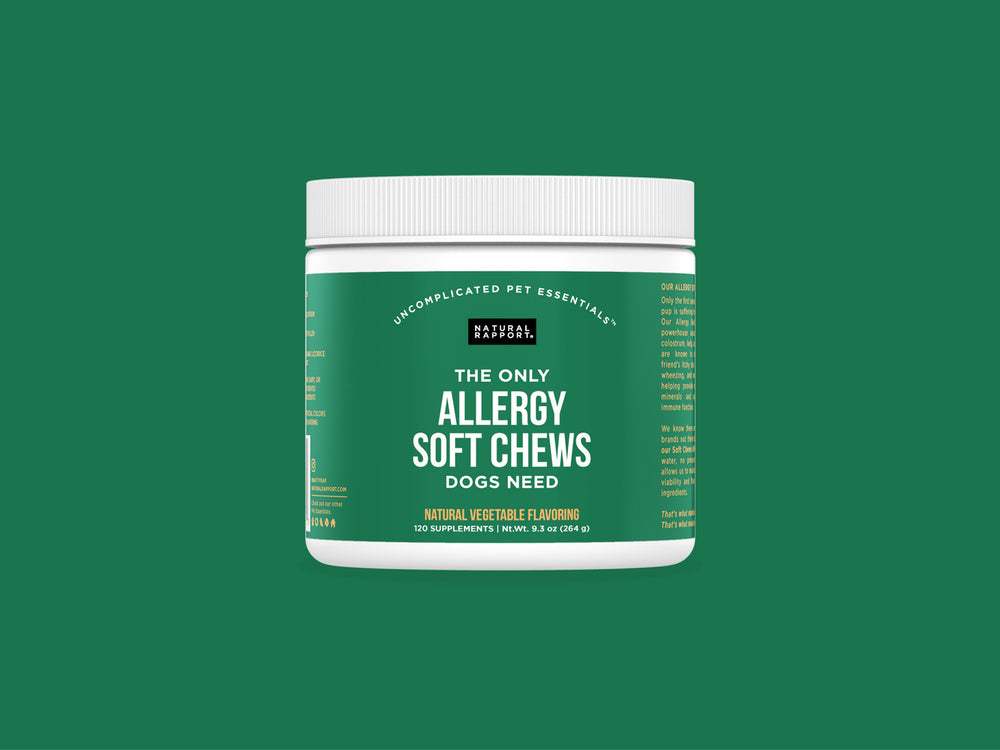 
            
                Load image into Gallery viewer, The Only Allergy Soft Chews Dogs Need
            
        