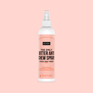 The Only Bitter Anti Chew Spray Dogs Need
