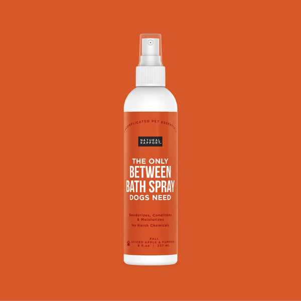 The Only Between Bath Spray Dogs Need - Spiced Apple & Pumpkin