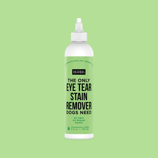 The Only Eye Tear Stain Remover Dogs Need – Natural Rapport